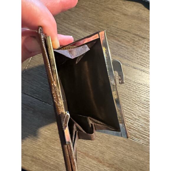 Burberry vintage Nova Check bi-fold wallet with clasp - Picture 7 of 7